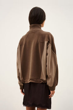 Sweatshirt Jessy - Chocolat