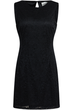 Aurelina Lace Cape Dress - Black