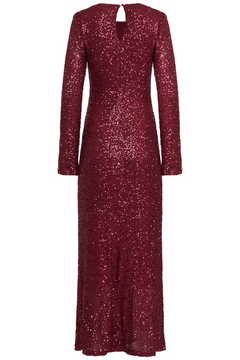 Alvine Maxi Sequin Dress - Red