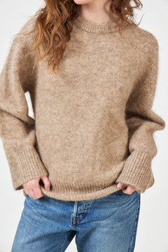 Alina Soft Wool Sweater - Beige