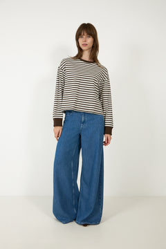 Monde Krestiane Pullover Stp - Egret Hot Fudge