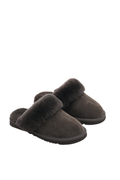 Sheepskin Slipper - Coffee