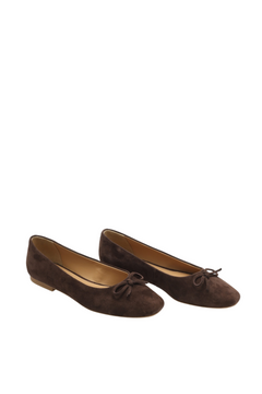 Trieste Suede Leather - Dark Brown