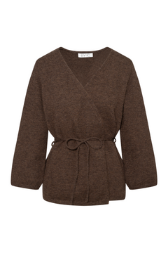 Anneic Cardigan - Dark Brown