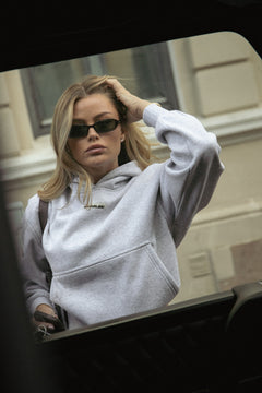 SevenHeaven Hoodie - Light Grey Melange