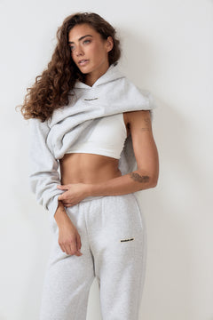 SevenHeaven Hoodie - Light Grey Melange