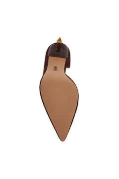 Vena - Chocolate Brown Suede