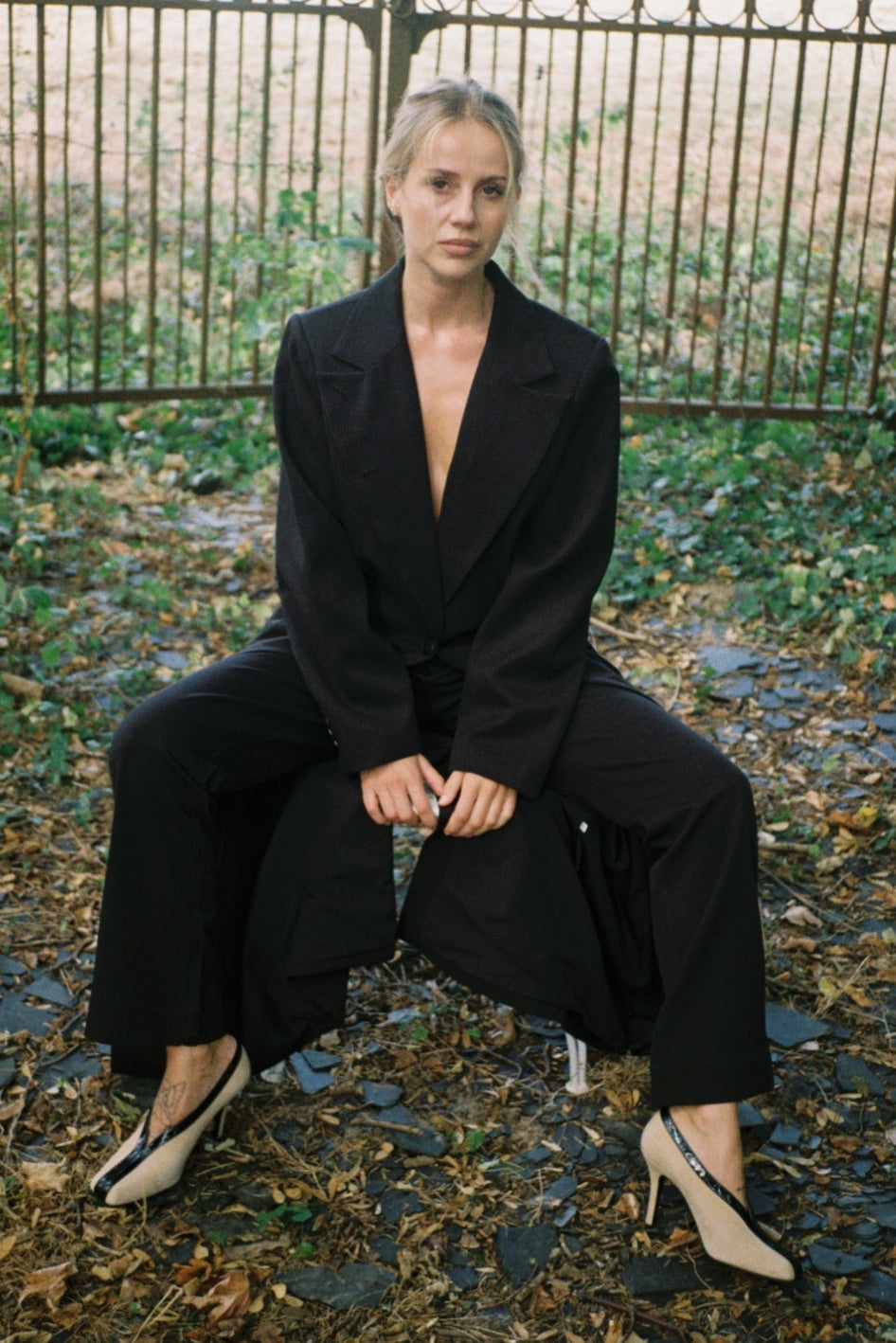 Margaux Suit Pants - Black