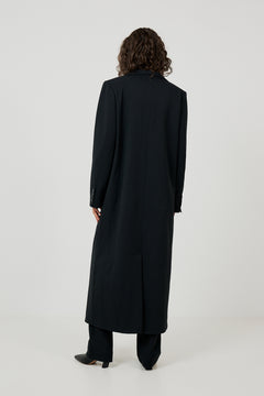 Roma Blazer Coat - Black