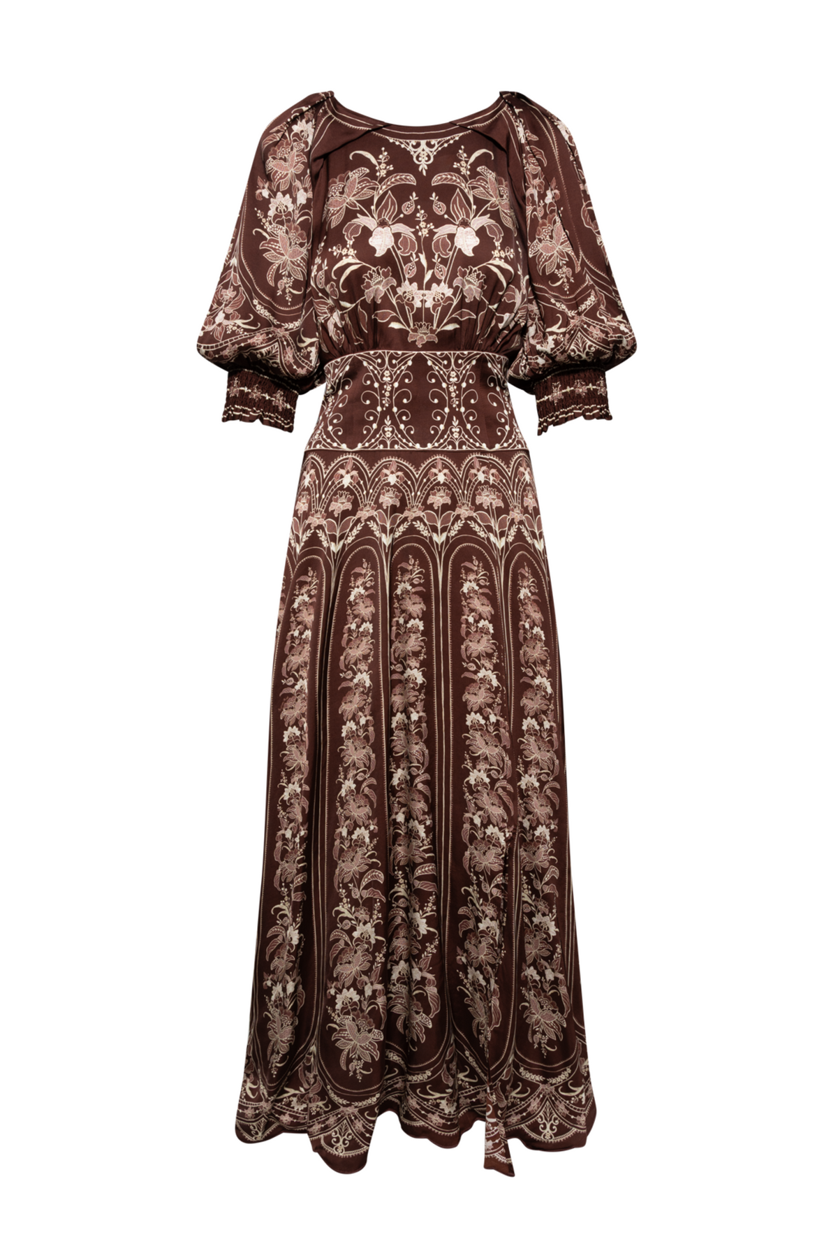 Liz Maxi Dress - Burgundy