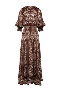 Liz Maxi Dress - Burgundy