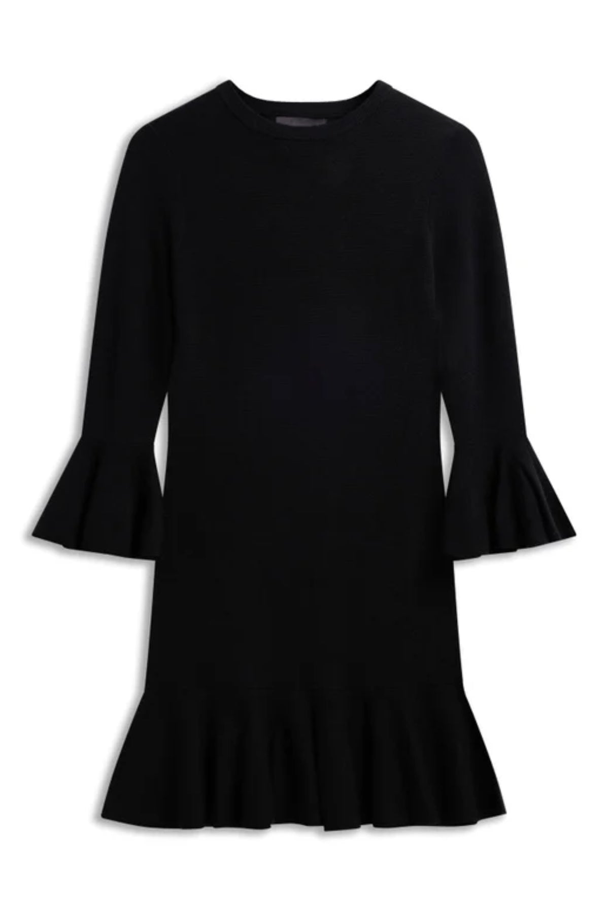 Flora Merino Dress - Black