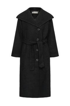 Zorahiw Long Coat - Black