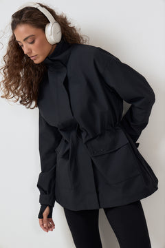 Blown Away Wind Jacket - Strong Black