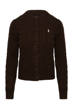Sweater Cardigan - Cedar Heather