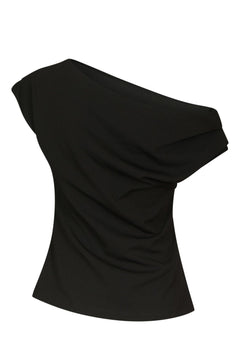 Mabelle Drapy Top - Black