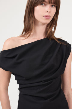 Mabelle Drapy Top - Black