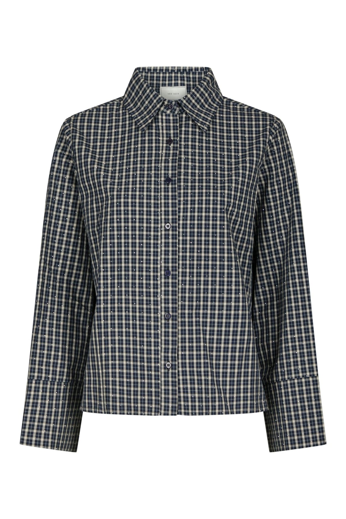 Drew Check Bedaz Shirt - Dark Blue