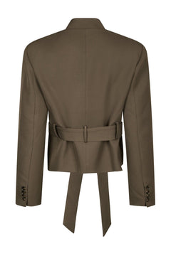 Kailyn Structure Blazer - Dusty Brown