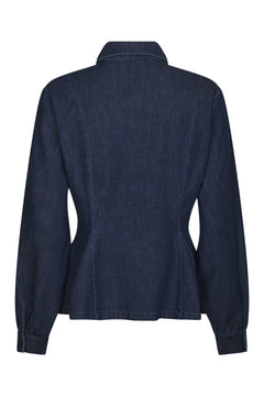 Melody Denim Shirt - Dark Blue