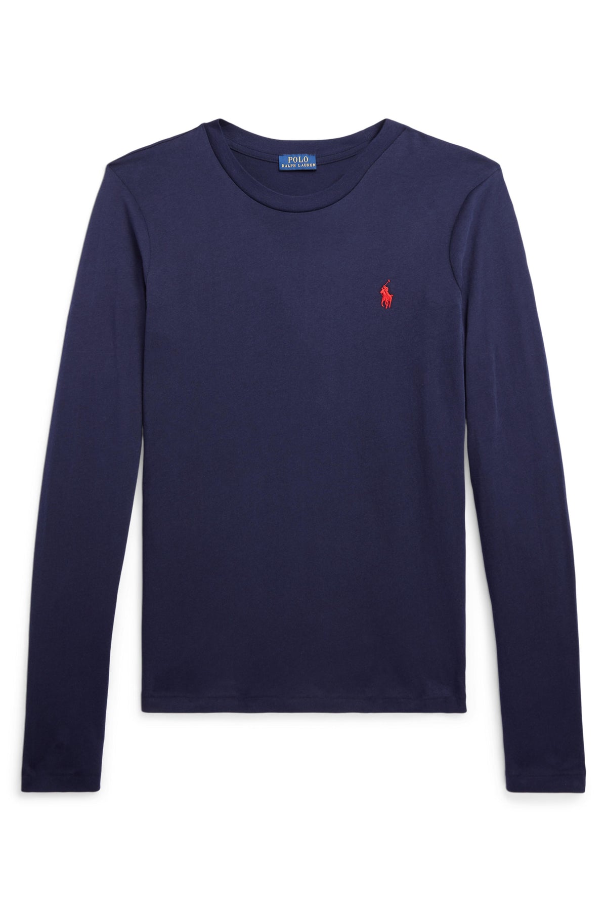 Long Sleeve Knit T-Shirt - Cruise Navy