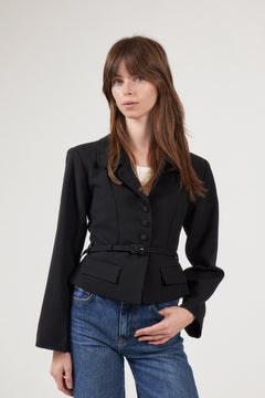 Annieic Blazer - Black