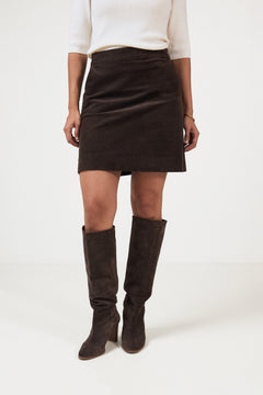Runa Short Hw Corduroy Skirt - Delicioso