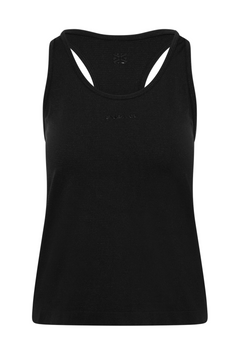 Racer Tank - Strong Black