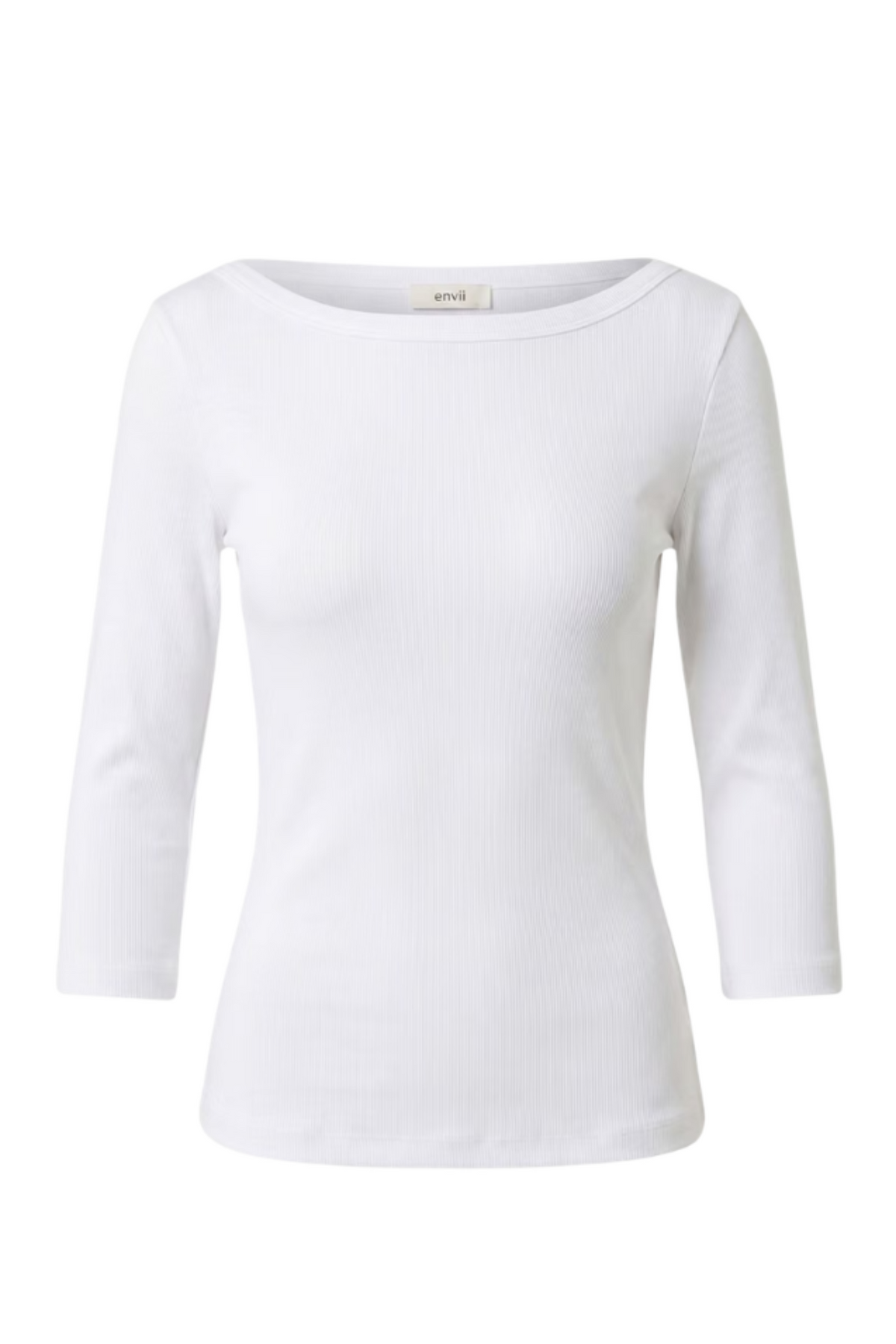 Enally Ls B-N Tee 5314 - Bright White