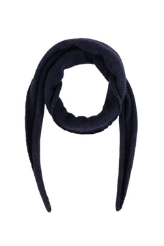 Misty Knit Scarf - Navy