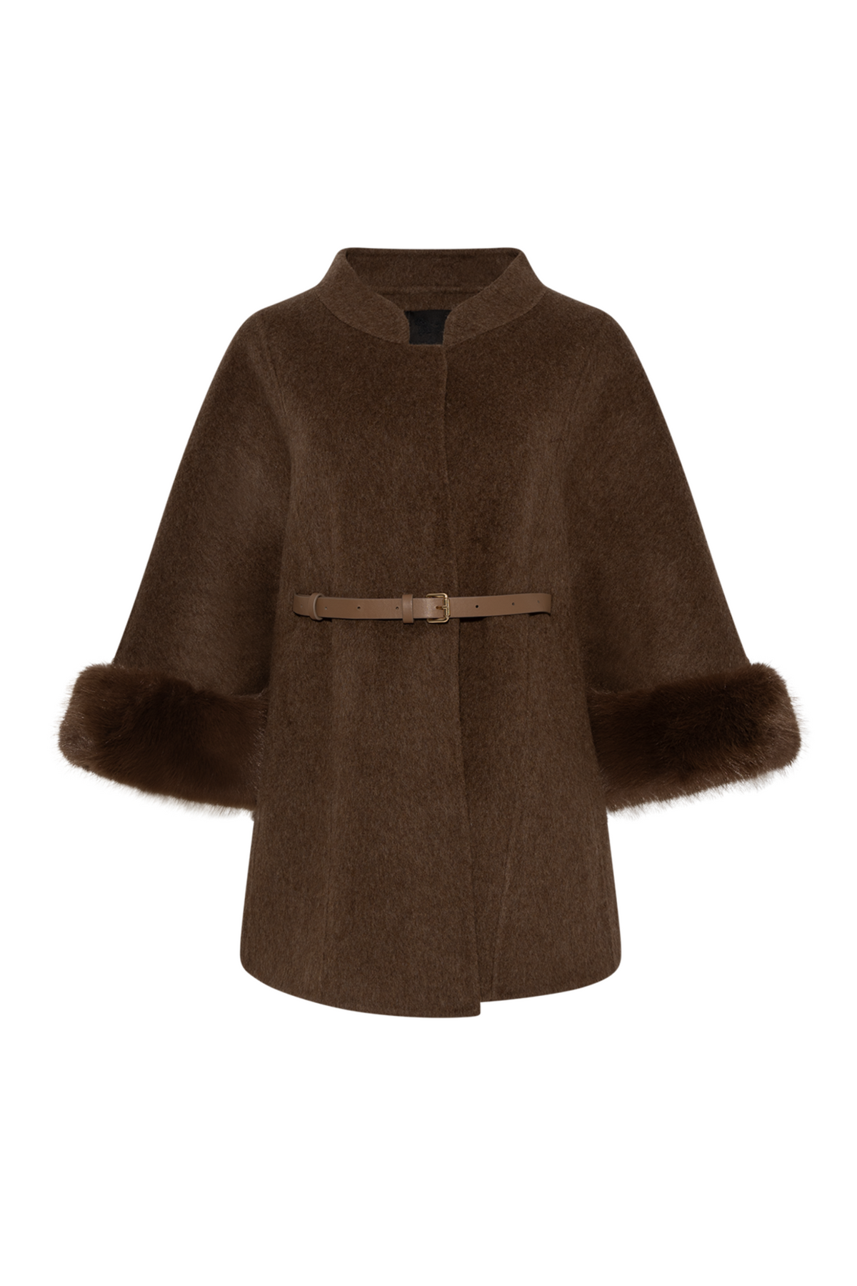 Fashionista Ff Coat - Brown