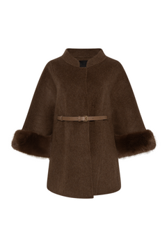 Fashionista Ff Coat - Brown