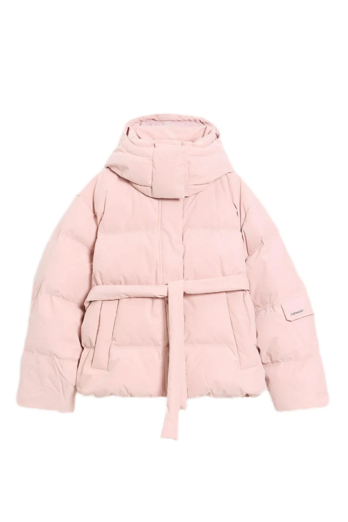Steilia Brushed Down Jkt - Lt. Pink