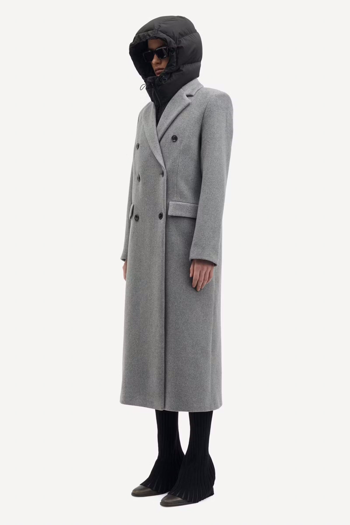 Falcon Coat - Grey Mel