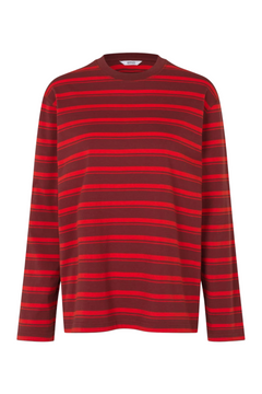 Enkulla Ls Stripe 5310 - Maroon Fiery Red Stripe