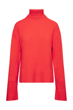 Enhollie Ls Knit 7230 - Fiery Red
