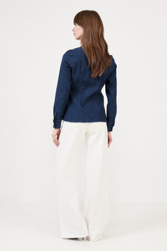 Cherinapw Shirt - Dark Blue Denim