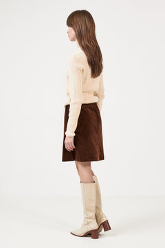 Lingspw Skirt - Downtown Brown