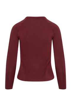 Soft Basic Long Sleeve - Merlot