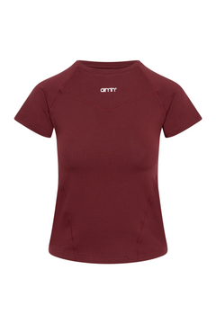 Soft Basic Short Sleeve - Merlot