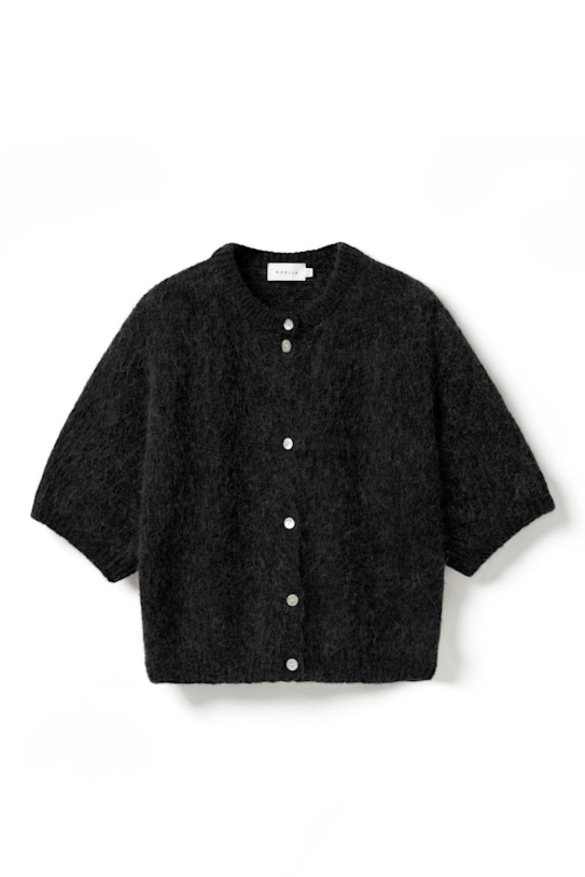 N-Kae Ss Knit Cardigan - Black