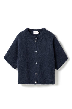 N-Kae Ss Knit Cardigan - Navy