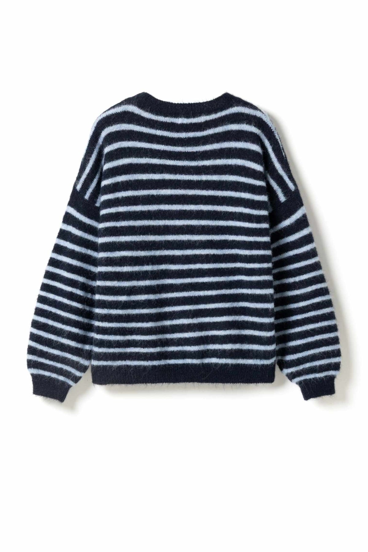 N-Mafalda Knit - Blue Stripe