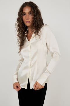 Kiki Silk Blouse - Off White