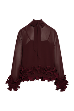 N-Latanietta Blouse - Winetasting