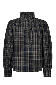 Clova Check Shirt - Army/Black