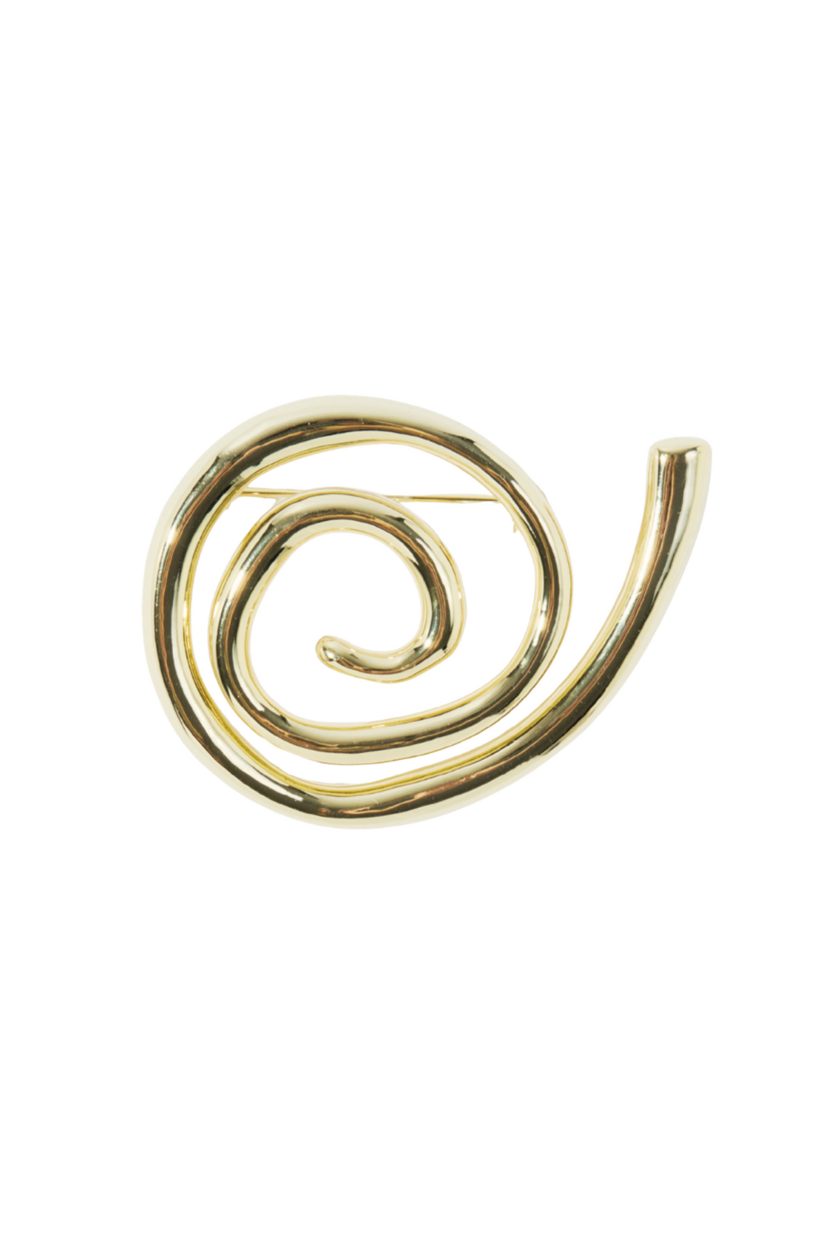 Dahlia Brooch - Gold