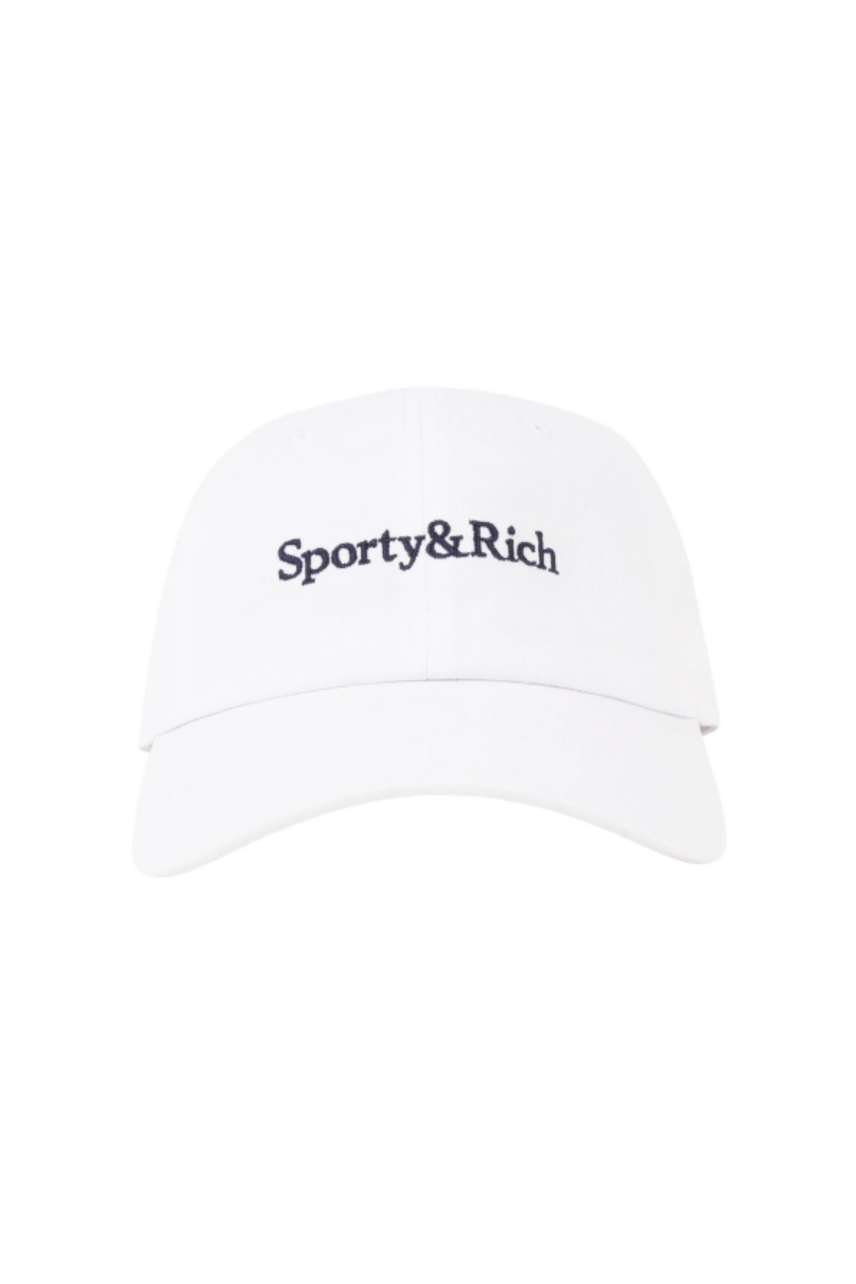 Serif Logo Hat - White
