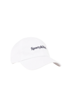 Serif Logo Hat - White