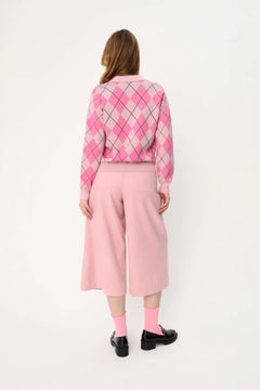 Lovemycras Pullover - Pink Argyle